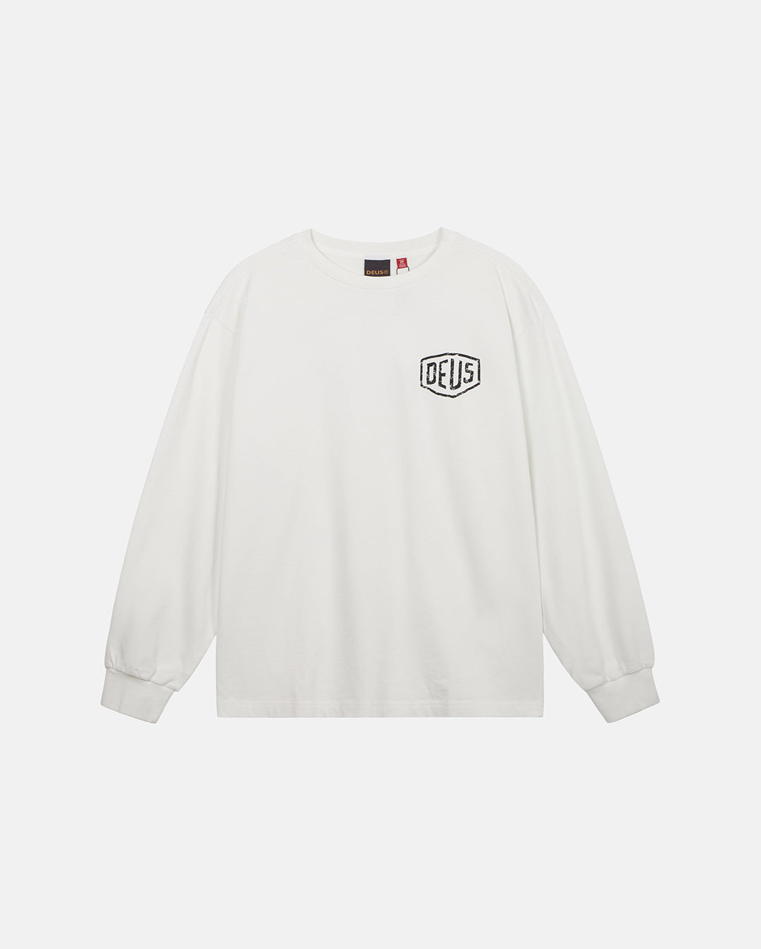 Roar Ls Tee - White - Deus Ex Machina