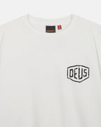 Roar Ls Tee - White - Deus Ex Machina