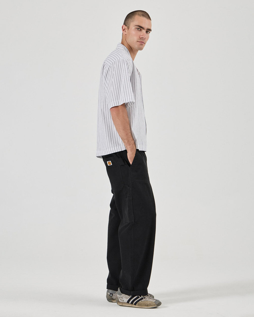 Ezy Barrel Work Canvas Roll - Black - Rollas