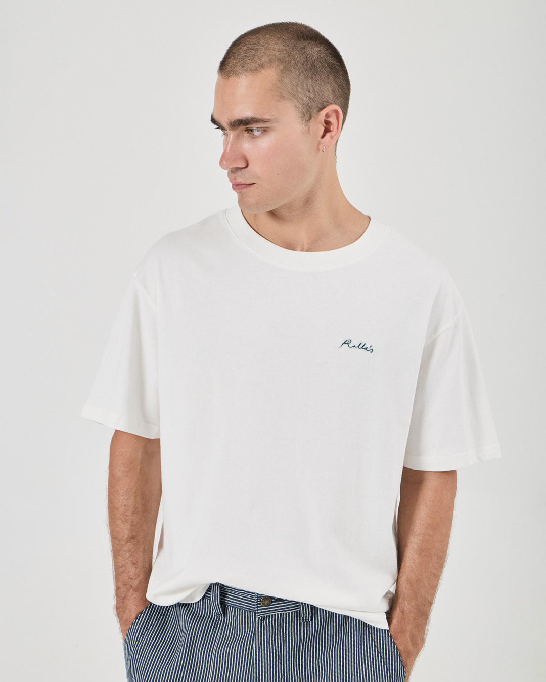 Ezy Rollas Angel T-Shirt - Vintage White