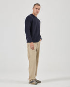 Fishermans Tweed Crew - Dark Navy - Rollas