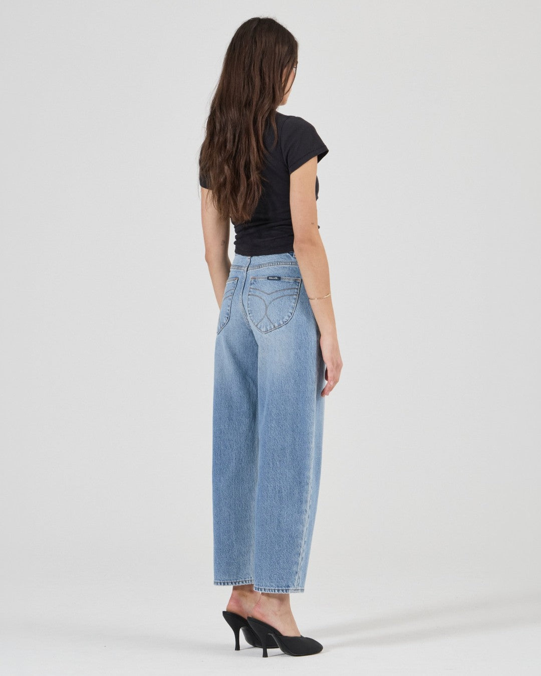 Gigi Barrel Denim Jeans - Surrender - Rollas