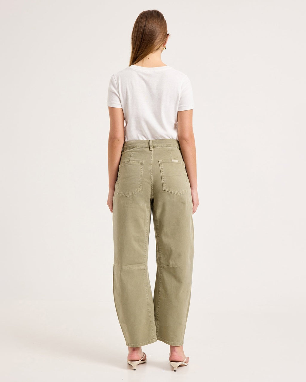 Gigi Barrel Trade Pants - Summer Olive - Rollas