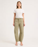 Gigi Barrel Trade Pants - Summer Olive - Rollas