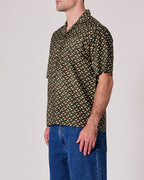 Kingpin Bowler Short Sleeve Shirt - Pine - Rollas