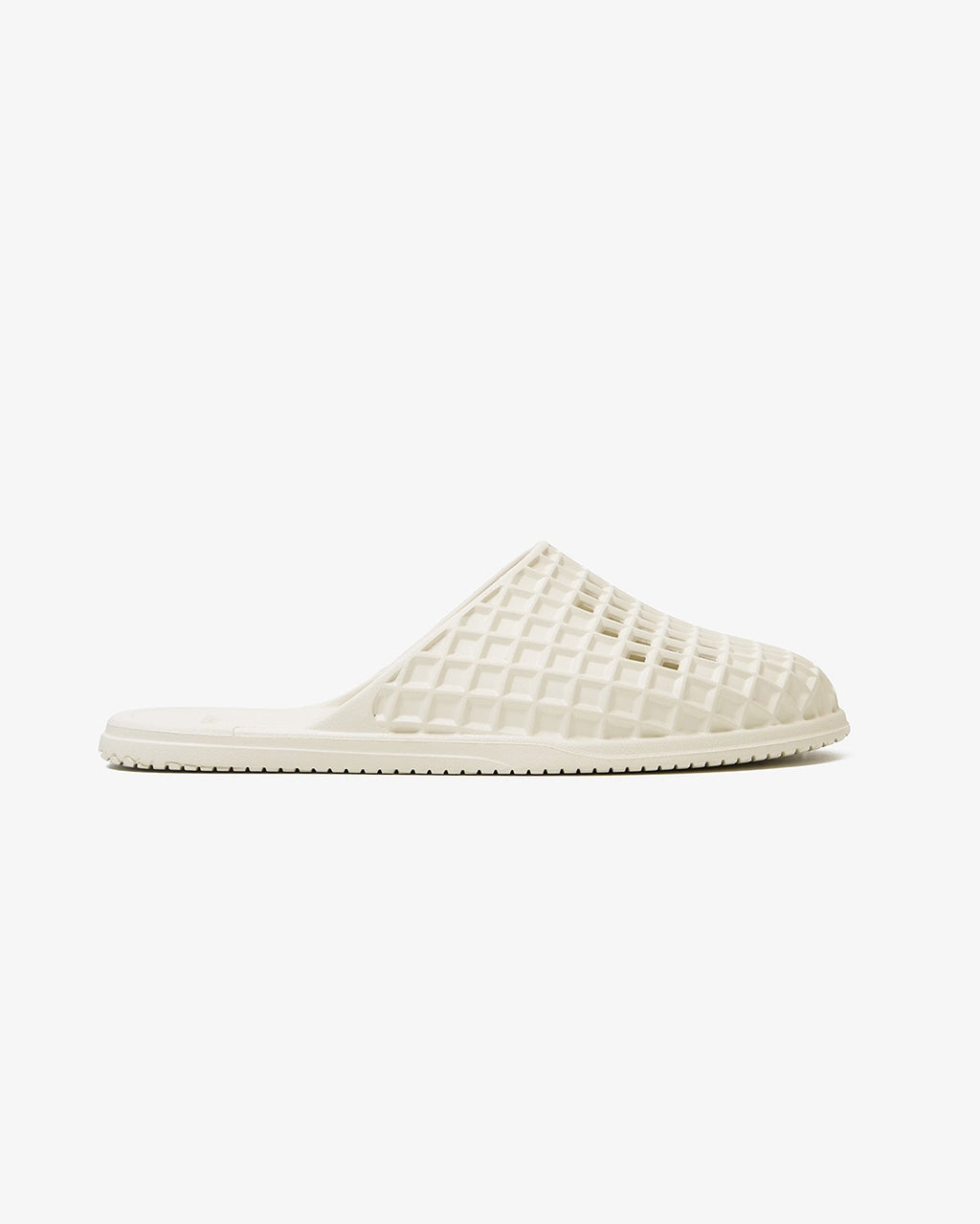 Rosa Slide - Bone White - Lusso Cloud