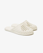 Rosa Slide - Bone White - Lusso Cloud