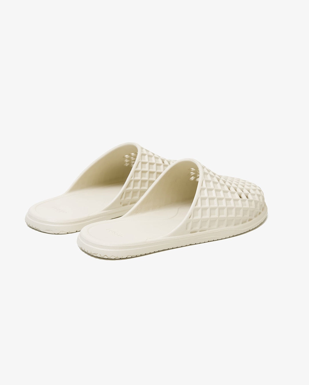 Rosa Slide - Bone White - Lusso Cloud