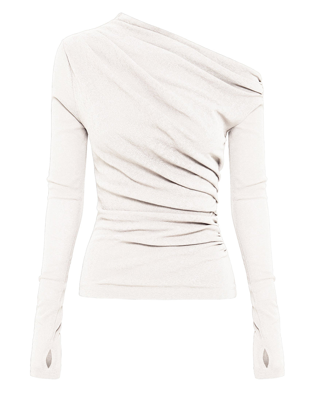 Rue Mesh LS Top - Salt - Nude Lucy