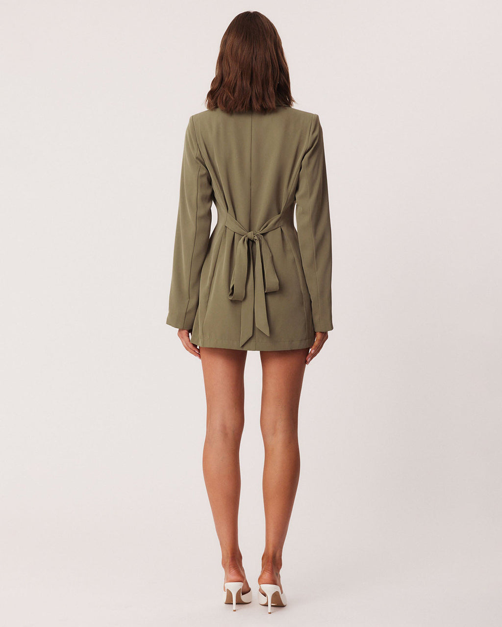 Ryan Blazer Dress - Moss