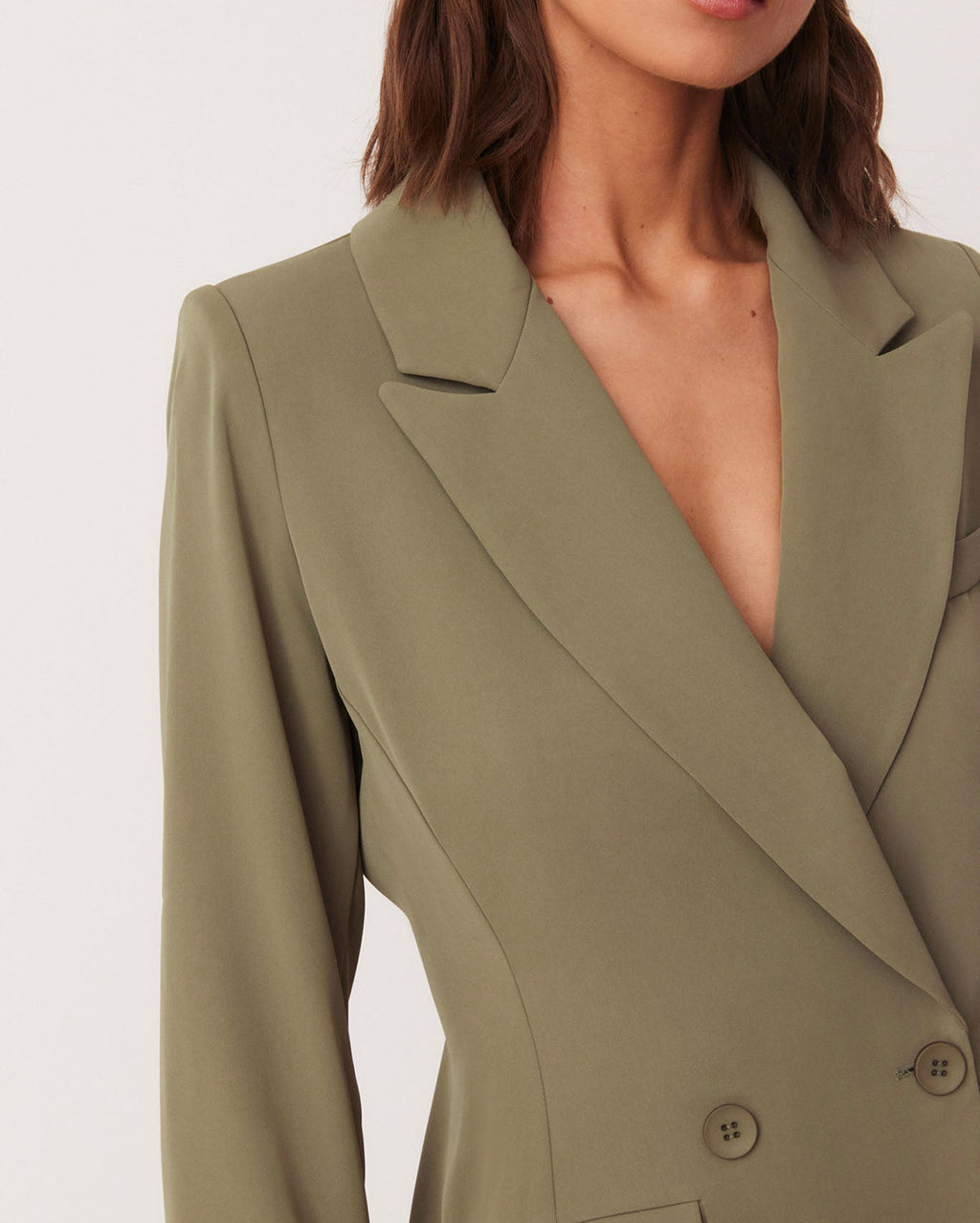 Ryan Blazer Dress - Moss