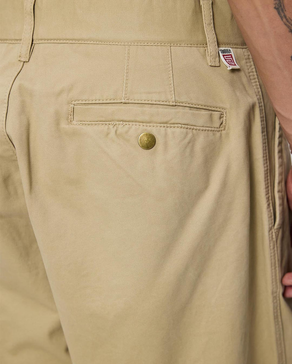 Classic Cut Chino - Khaki - S-Double