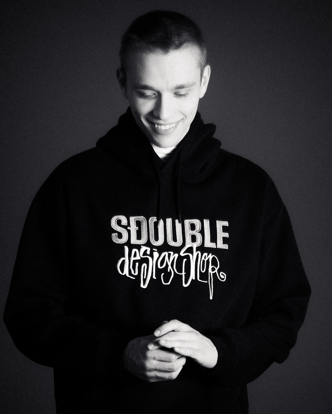 Funky Design Shop Hoodie - Black