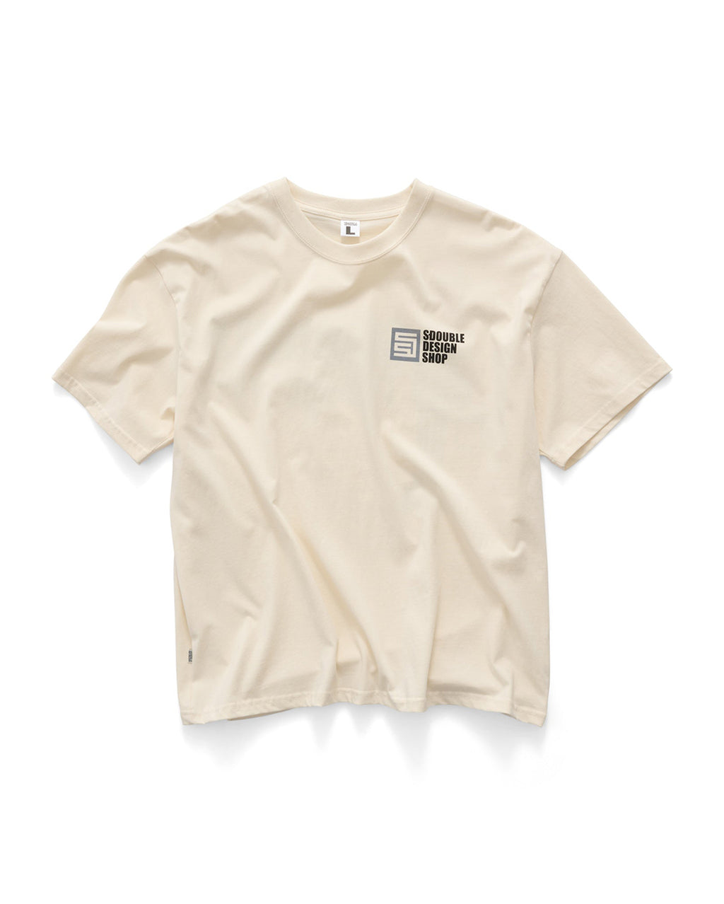 Painter Short Sleeve T-Shirt - Unbleached - S-Double