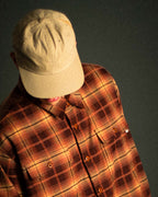 Pass Flannel Overshirt - Rust