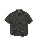 Riven Plaid Classic Shirt - Black - S-Double