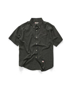 Riven Plaid Classic Shirt - Black - S-Double