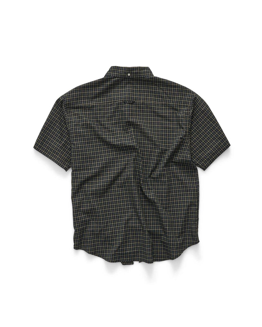 Riven Plaid Classic Shirt - Black - S-Double