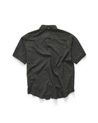 Riven Plaid Classic Shirt - Black - S-Double
