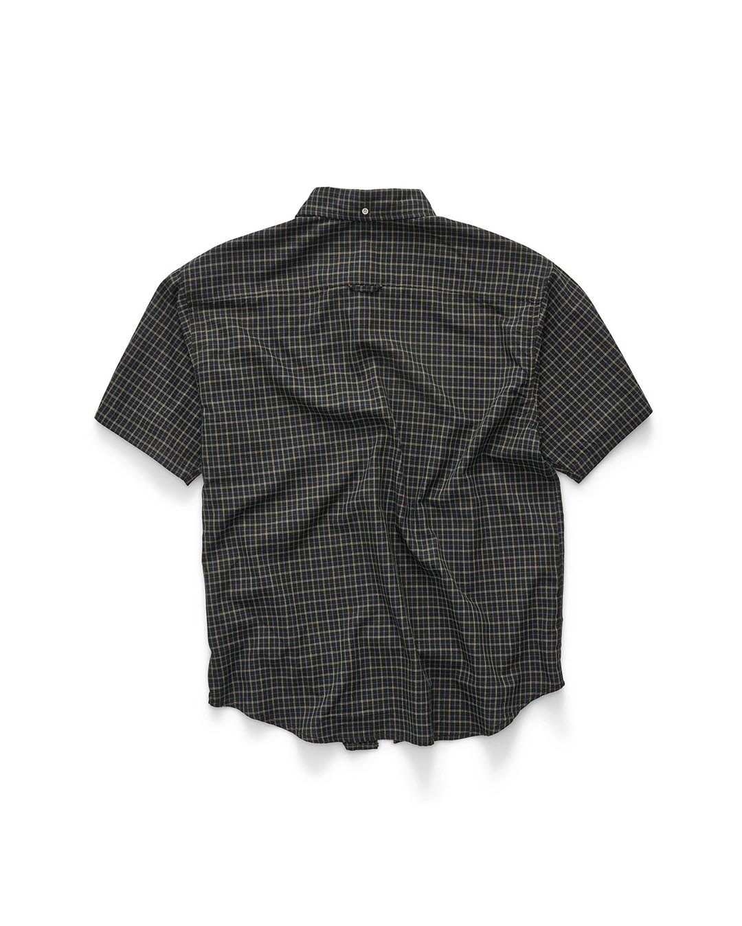 Riven Plaid Classic Shirt - Black - S-Double
