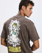 Voodoo Doll Short Sleeve Tee - Pigment Ash - S-Double