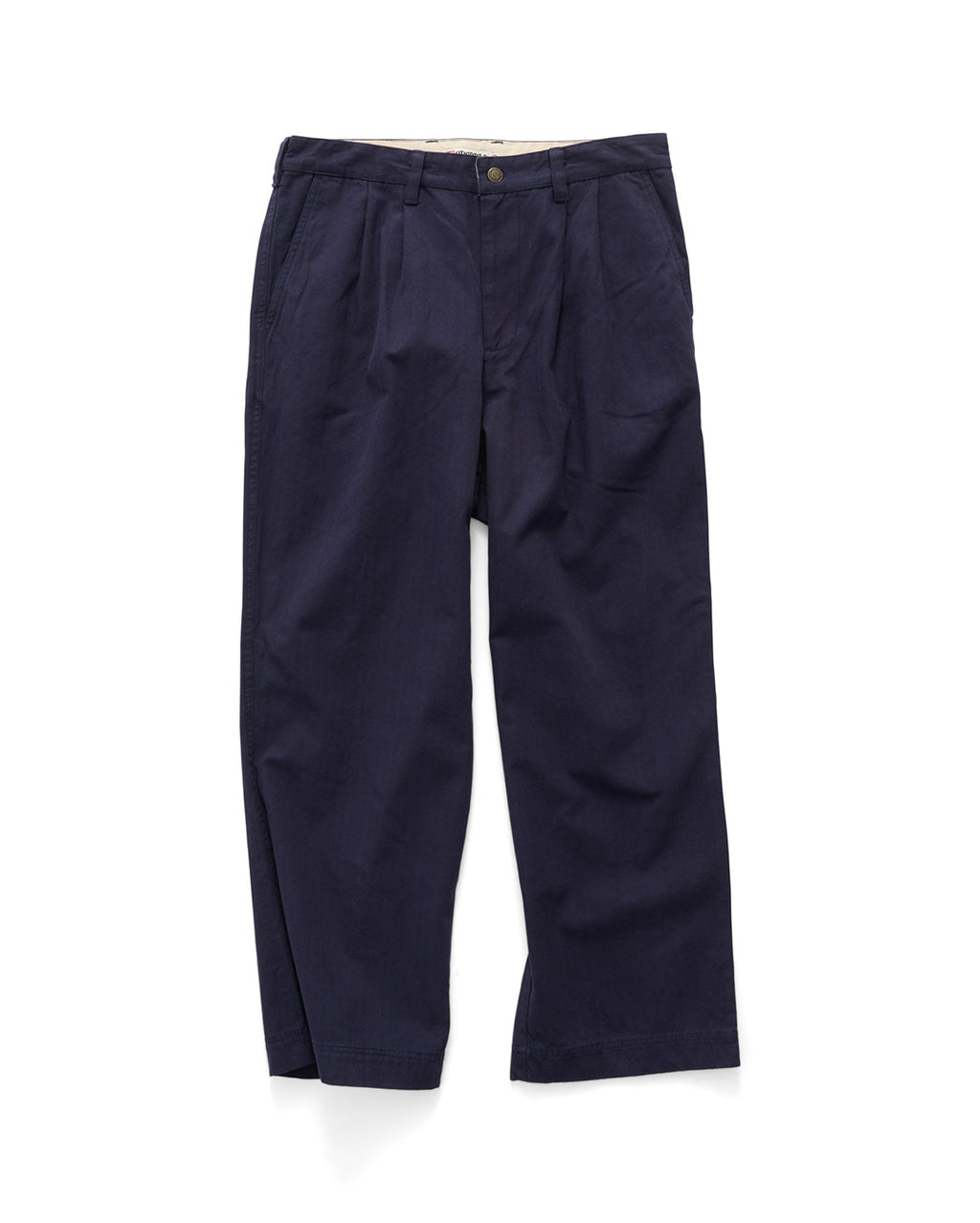 Wide Cut Field Pants - Navy