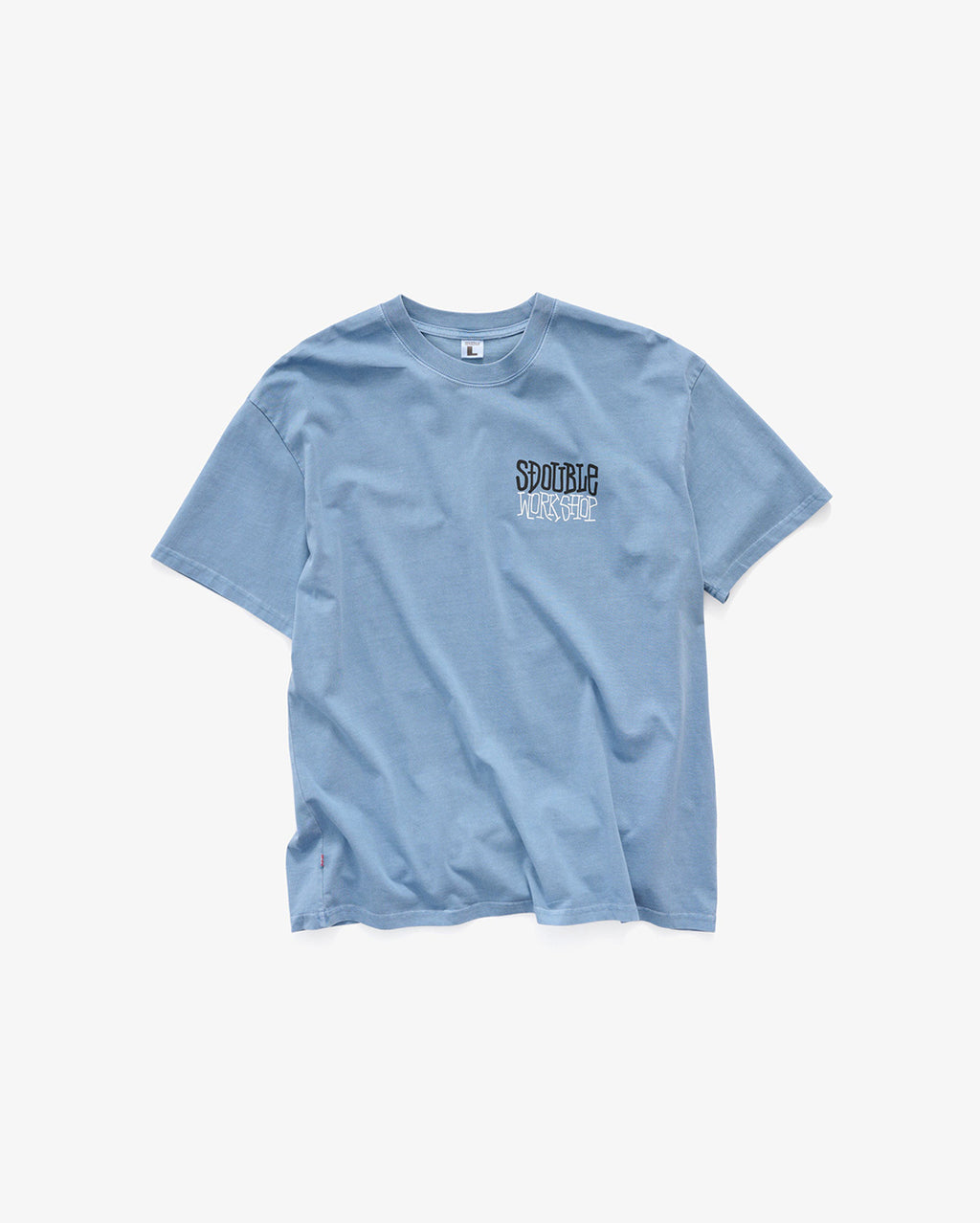 Workshop T-Shirt - Overdye Ashley Blue - S-Double