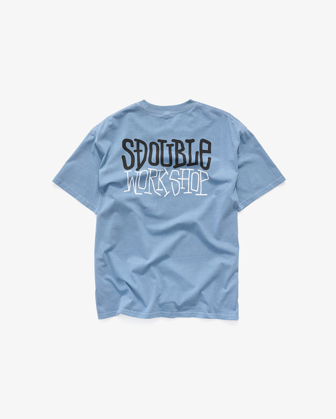 Workshop T-Shirt - Overdye Ashley Blue - S-Double
