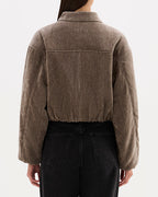 Sabina Bomber - Driftwood - Nude Lucy