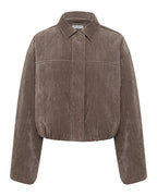 Sabina Bomber - Driftwood - Nude Lucy