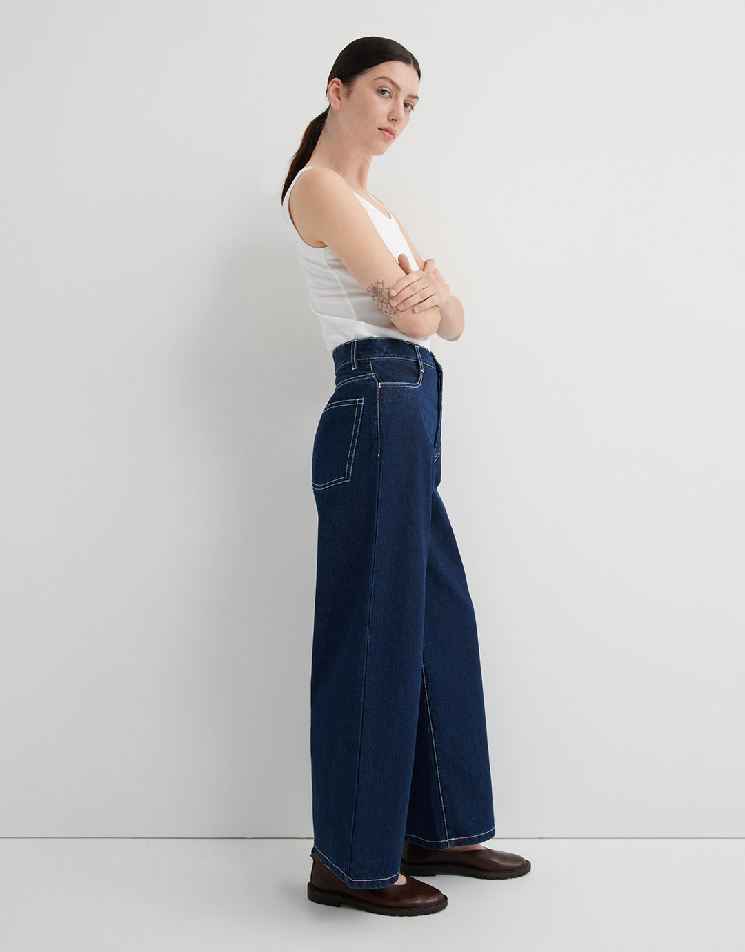 Sailor Jeans - Indigo Denim by Kowtow - view 3