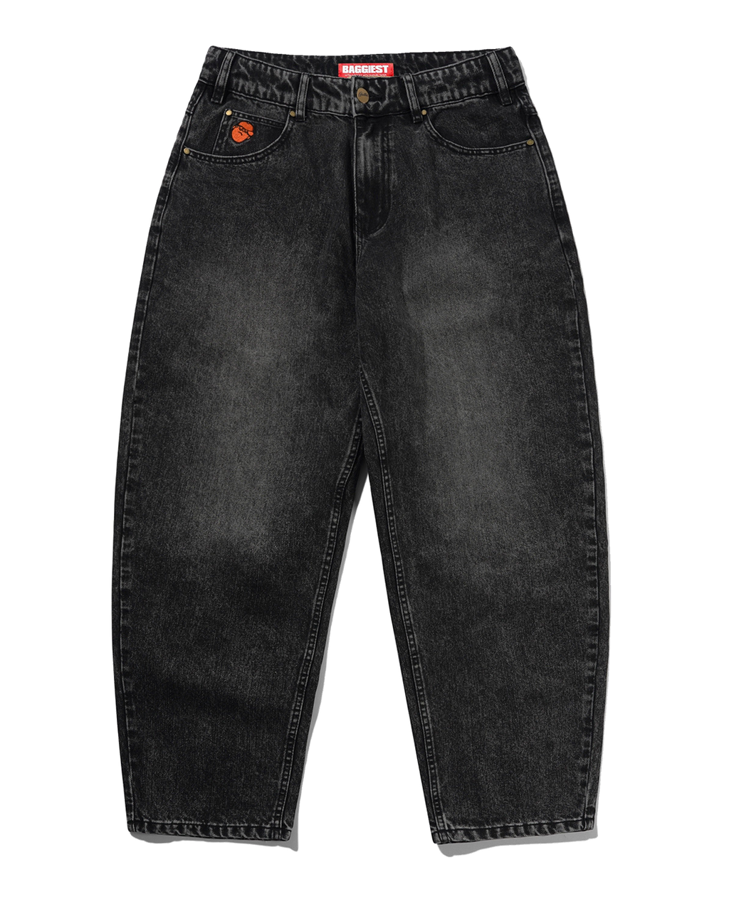 Santosuosso Denim Jeans - Stonewash Black - Butter Goods