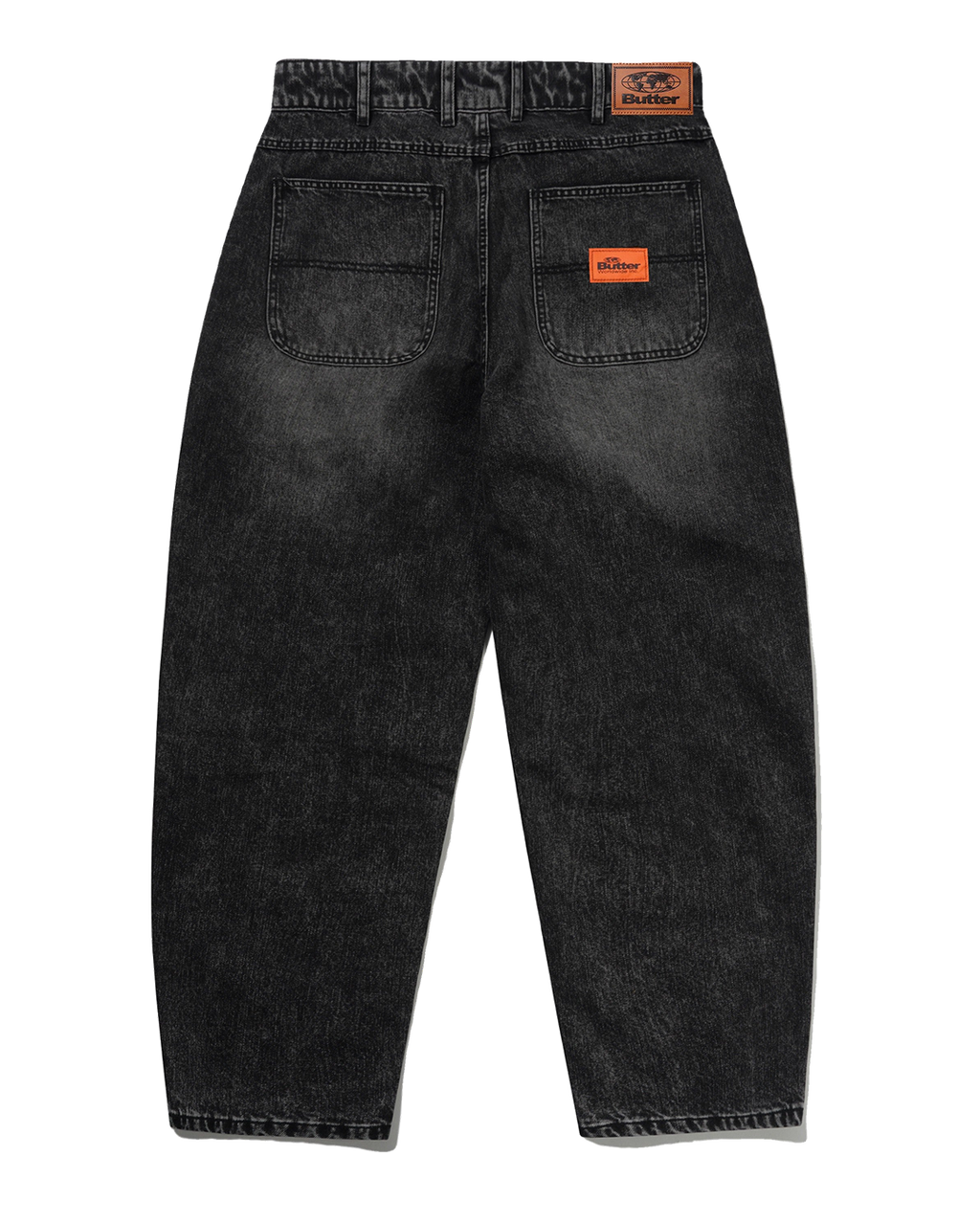 Santosuosso Denim Jeans - Stonewash Black - Butter Goods