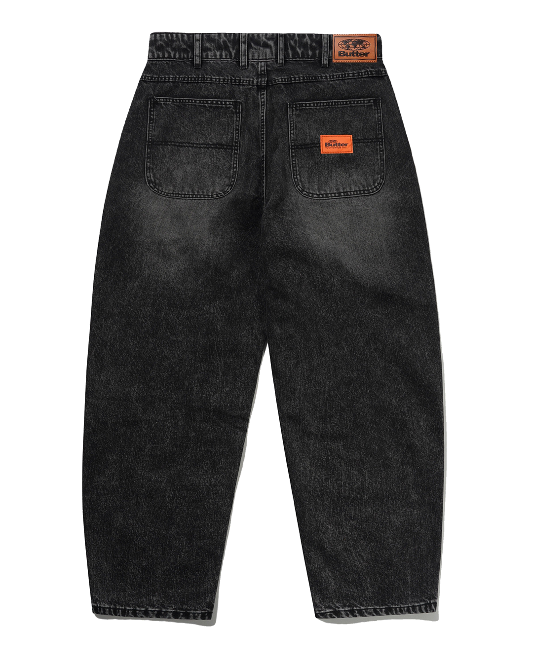 Santosuosso Denim Jeans - Stonewash Black - Butter Goods