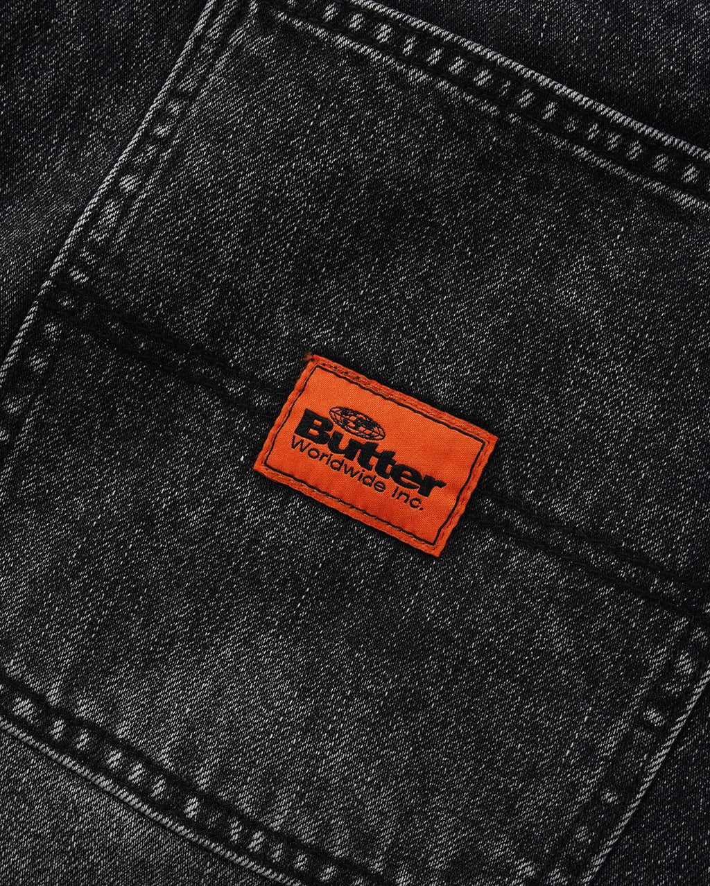 Santosuosso Denim Jeans - Stonewash Black - Butter Goods
