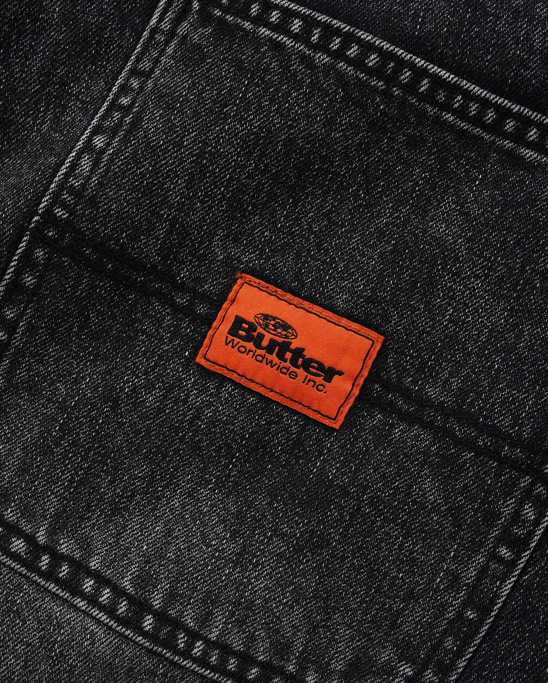 Santosuosso Denim Jeans - Stonewash Black - Butter Goods