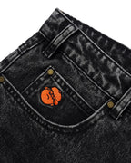 Santosuosso Denim Jeans - Stonewash Black - Butter Goods