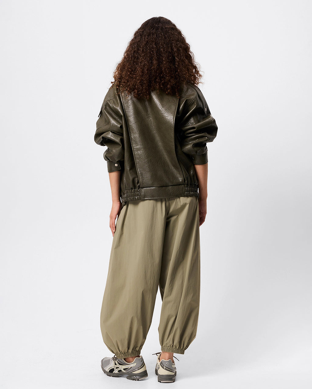 Saxon Oversized Bomber - Olive - Mossman