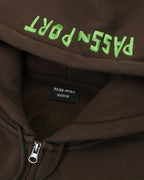 Scissorcraft Zip Hood - Bark - Pass-Port