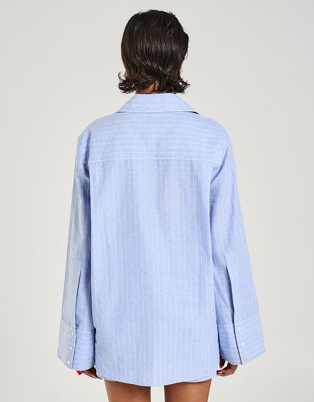Cuff Shirt - Sea Stripe