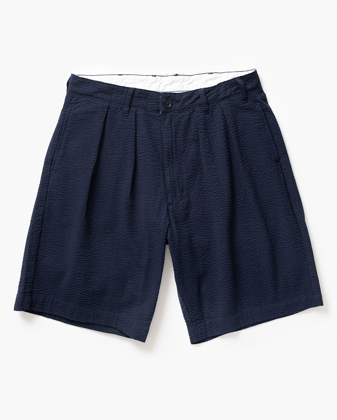 Seersucker Part Timer Shorts - Dark Navy - Service Works