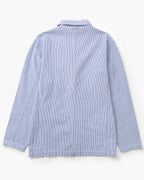 Seersucker Server Suit Jacket - Navy Stripe - Service Works