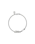 Sentimental Script Bracelet - Silver - Stolen Girlfriends Club