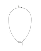 Sentimental Script Necklace - Silver - Stolen Girlfriends Club