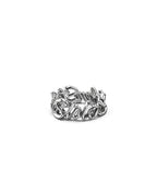 Sentimental Script Ring - Silver - Stolen Girlfriends Club