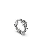 Sentimental Script Ring - Silver - Stolen Girlfriends Club