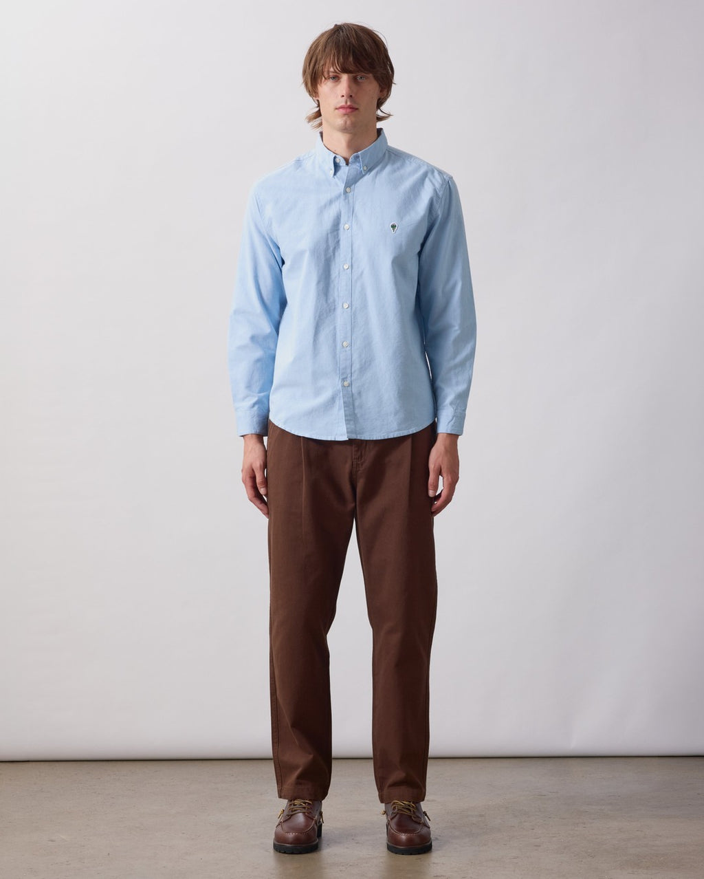 Artichoke Oxford Shirt - Blue - Service Works