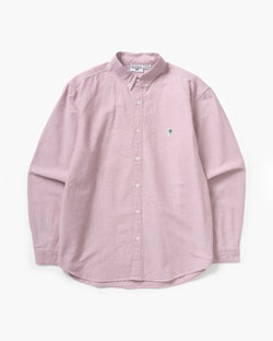 Artichoke Oxford Shirt - Red - Service Works