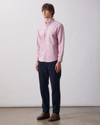 Artichoke Oxford Shirt - Red - Service Works