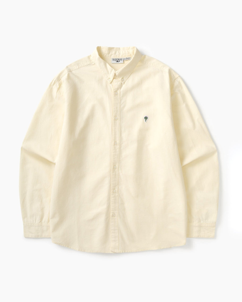 Artichoke Oxford Shirt - Vanilla - Service Works
